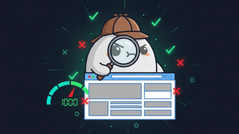 Watashi Games mascot auditing website performance