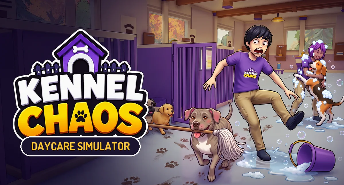 Kennel Chaos Hits Steam: A Dog Daycare, Your Friends, and It Goes Badly